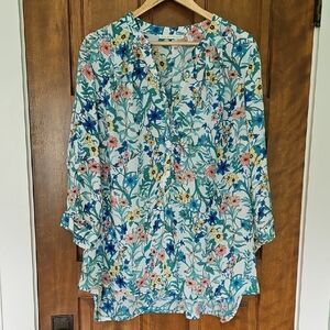 Floral Print Women's Top